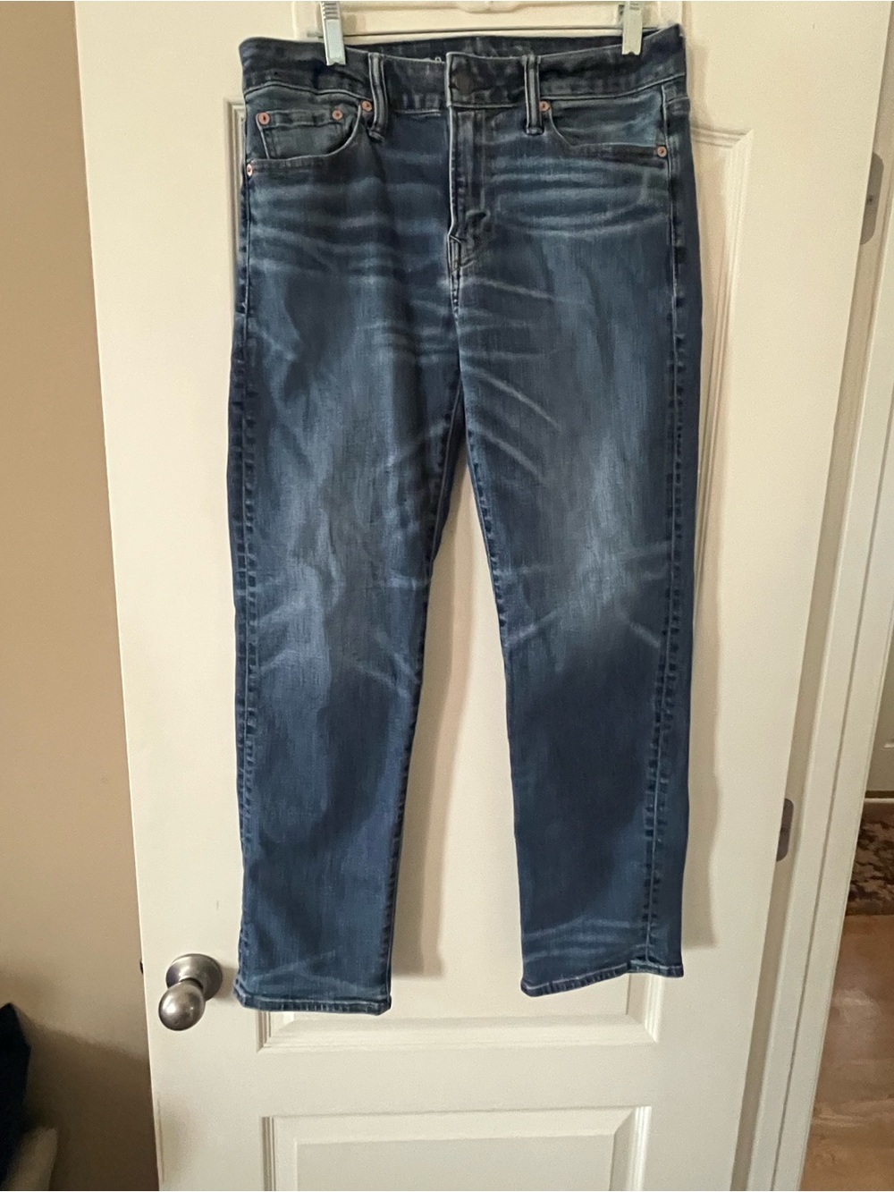 American Eagle Darker Wash Denim Jeans  Original Straight Women’s 30X30